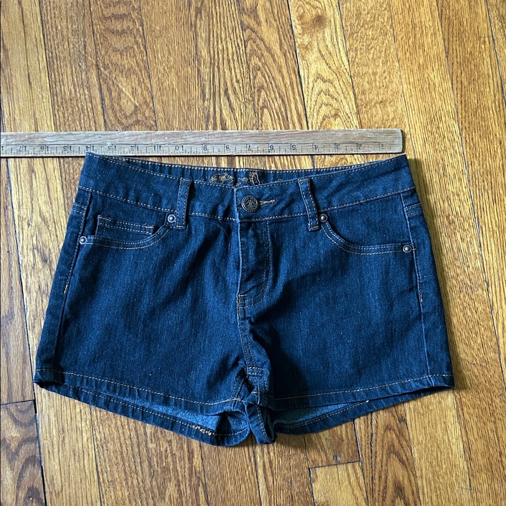 Wax Jean Dark Blue Women's Jean Shorts